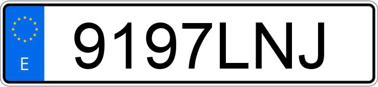 Numer rejestracyjny 9197LNJ posiada MERCEDES CLA (118)