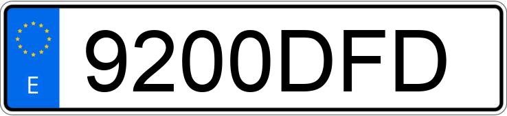 Numer rejestracyjny 9200DFD posiada CITROEN C4 Numer rejestracyjny 9200DFD posiada CITROEN C4