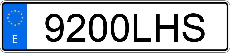 Numer rejestracyjny 9200LHS posiada RENAULT MEGANE SPORT TOURER