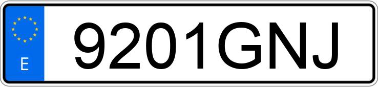 Numer rejestracyjny 9201GNJ posiada OPEL ASTRA