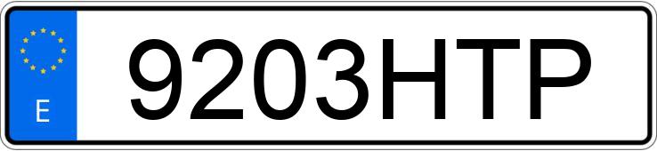 Numer rejestracyjny 9203HTP posiada NISSAN QASHQAI+2