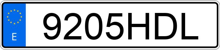 Numer rejestracyjny 9205HDL posiada YAMAHA XP 500 Numer rejestracyjny 9205HDL posiada YAMAHA XP 500