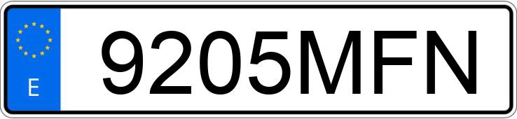 Numer rejestracyjny 9205MFN posiada NISSAN JUKE