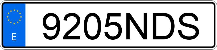 Numer rejestracyjny 9205NDS posiada CUPRA FORMENTOR