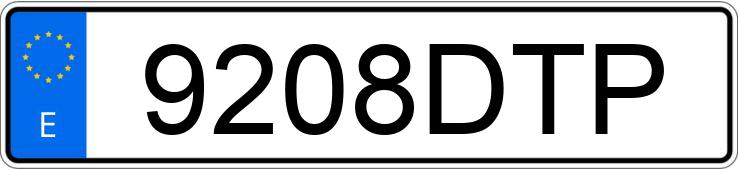 Numer rejestracyjny 9208DTP posiada HYUNDAI TUCSON