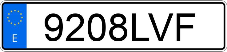 Numer rejestracyjny 9208LVF posiada SEAT LEON Numer rejestracyjny 9208LVF posiada SEAT LEON