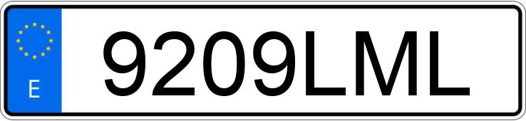 Numer rejestracyjny 9209LML posiada AUDI RS5