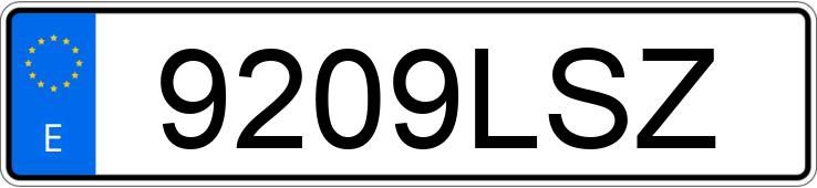 Реєстраційний номер 9209LSZ має RENAULT CLIO Реєстраційний номер 9209LSZ має RENAULT CLIO