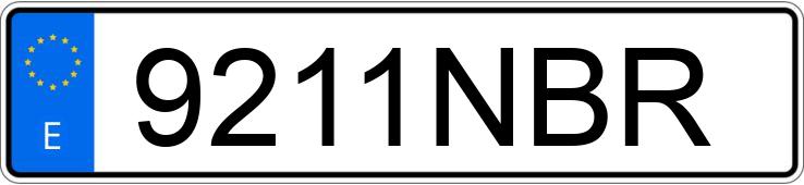 Numer rejestracyjny 9211NBR posiada PORSCHE CAYENNE Numer rejestracyjny 9211NBR posiada PORSCHE CAYENNE