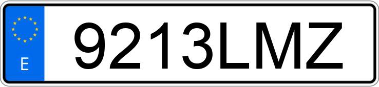 Numer rejestracyjny 9213LMZ posiada MERCEDES C (205)