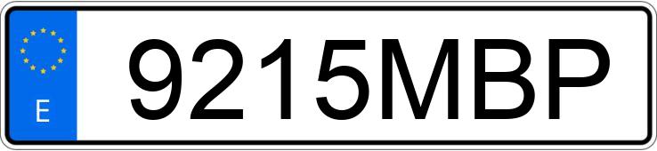 Numer rejestracyjny 9215MBP posiada HYUNDAI KONA