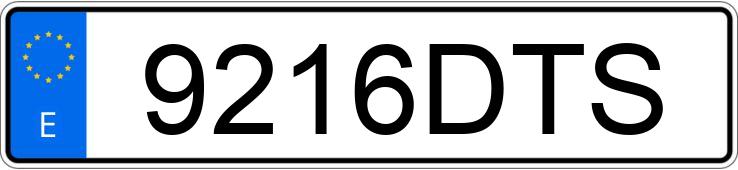 Numer rejestracyjny 9216DTS posiada OPEL ASTRA Numer rejestracyjny 9216DTS posiada OPEL ASTRA