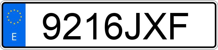 Numer rejestracyjny 9216JXF posiada VOLKSWAGEN CADDY MAXI