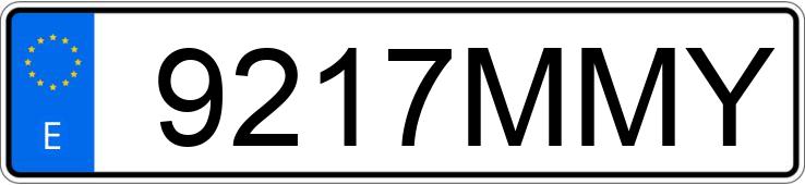 Numer rejestracyjny 9217MMY posiada CITROEN C4