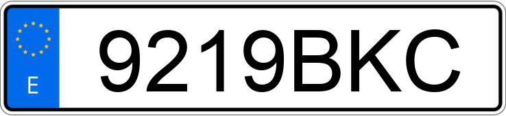 Numer rejestracyjny 9219BKC posiada SCANIA 94