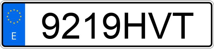 Numer rejestracyjny 9219HVT posiada FORD TRANSIT CONNECT Numer rejestracyjny 9219HVT posiada FORD TRANSIT CONNECT