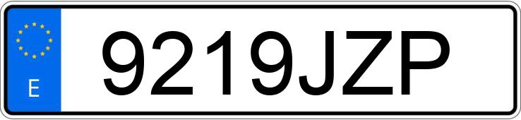 Numer rejestracyjny 9219JZP posiada AUDI A1 SPORTBACK