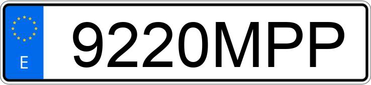 Numer rejestracyjny 9220MPP posiada AUDI Q2