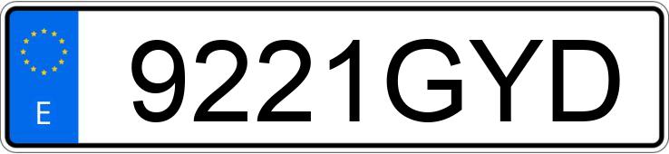 Numer rejestracyjny 9221GYD posiada NISSAN QASHQAI 1.5DCI VISIA 4X2