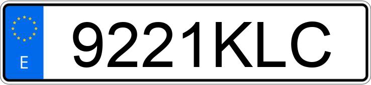 Numer rejestracyjny 9221KLC posiada SEAT LEON