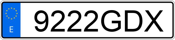 Numer rejestracyjny 9222GDX posiada CITROEN C4 Numer rejestracyjny 9222GDX posiada CITROEN C4