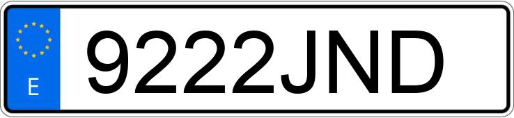 Numer rejestracyjny 9222JND posiada BMW SERIE 3 Numer rejestracyjny 9222JND posiada BMW SERIE 3