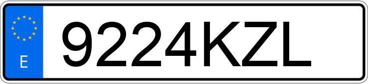 Numer rejestracyjny 9224KZL posiada FIAT DOBLO CARGO