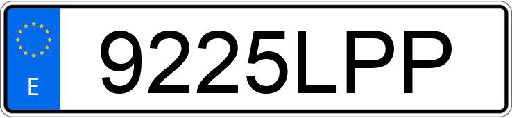 Numer rejestracyjny 9225LPP posiada AUDI A3 SPORTBACK Numer rejestracyjny 9225LPP posiada AUDI A3 SPORTBACK