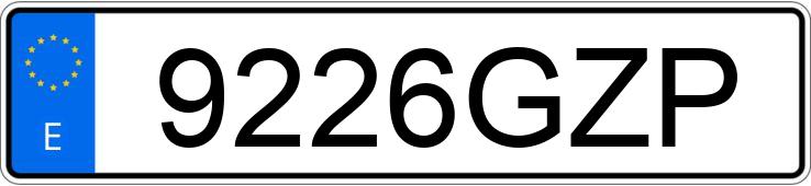 Numer rejestracyjny 9226GZP posiada MERCEDES E (212-207) Numer rejestracyjny 9226GZP posiada MERCEDES E (212-207)