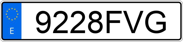 Numer rejestracyjny 9228FVG posiada OPEL ASTRA