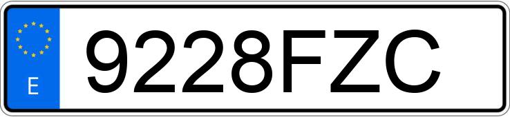 Numer rejestracyjny 9228FZC posiada SEAT ALTEA XL