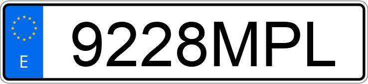 Numer rejestracyjny 9228MPL posiada SUNBEAM 1500