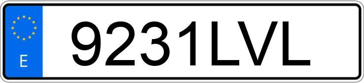 Numer rejestracyjny 9231LVL posiada VOLKSWAGEN CRAFTER