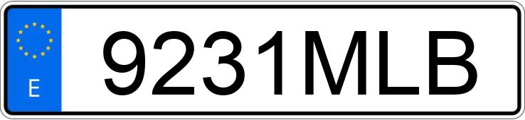 Numer rejestracyjny 9231MLB posiada SEAT IBIZA Numer rejestracyjny 9231MLB posiada SEAT IBIZA