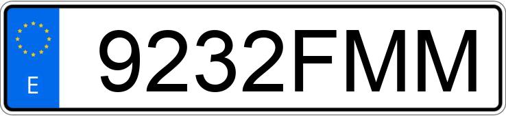 Numer rejestracyjny 9232FMM posiada CHEVROLET-GM CAPTIVA