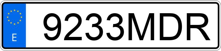 Numer rejestracyjny 9233MDR posiada NISSAN JUKE