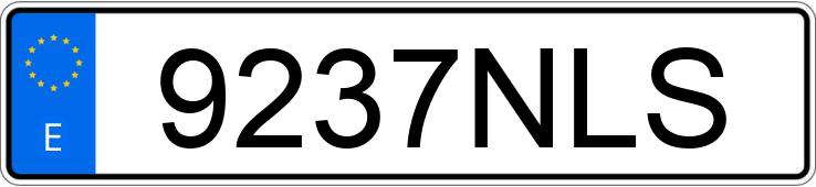 Numer rejestracyjny 9237NLS posiada MERCEDES E (214)