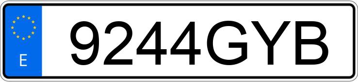 Numer rejestracyjny 9244GYB posiada PEUGEOT 207 ENVY 1.6 HDI 92 Numer rejestracyjny 9244GYB posiada PEUGEOT 207 ENVY 1.6 HDI 92