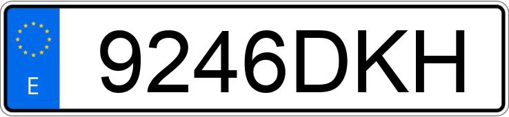 Numer rejestracyjny 9246DKH posiada CITROEN C4 Numer rejestracyjny 9246DKH posiada CITROEN C4