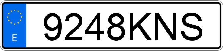 Numer rejestracyjny 9248KNS posiada IVECO DAILY Numer rejestracyjny 9248KNS posiada IVECO DAILY