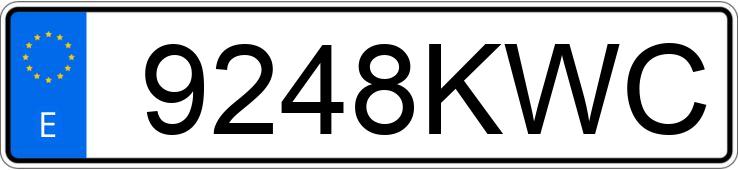 Numer rejestracyjny 9248KWC posiada PEUGEOT RIFTER Numer rejestracyjny 9248KWC posiada PEUGEOT RIFTER