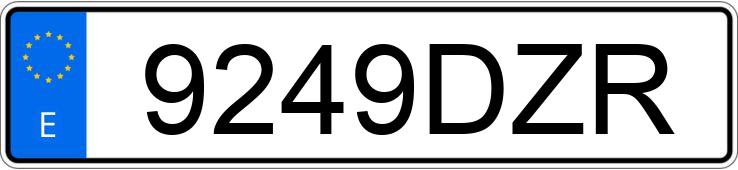 Numer rejestracyjny 9249DZR posiada MERCEDES S (220-221) Numer rejestracyjny 9249DZR posiada MERCEDES S (220-221)