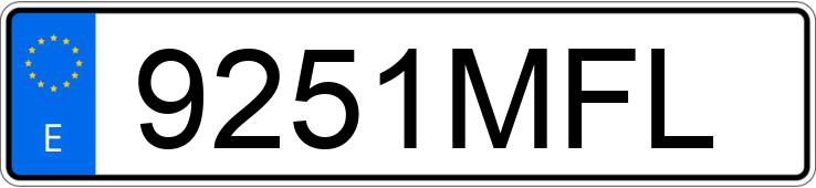 Numer rejestracyjny 9251MFL posiada VOLKSWAGEN GOLF Numer rejestracyjny 9251MFL posiada VOLKSWAGEN GOLF