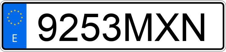 Numer rejestracyjny 9253MXN posiada KIA STONIC