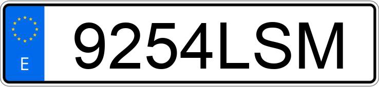 Numer rejestracyjny 9254LSM posiada AUDI Q3 SPORTBACK Numer rejestracyjny 9254LSM posiada AUDI Q3 SPORTBACK