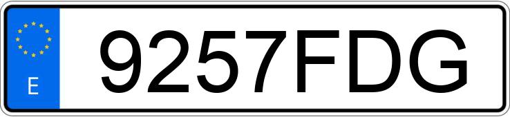 Numer rejestracyjny 9257FDG posiada FORD FOCUS Numer rejestracyjny 9257FDG posiada FORD FOCUS