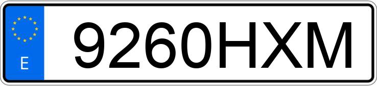 Numer rejestracyjny 9260HXM posiada OPEL ASTRA GTC