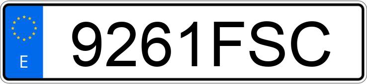 Numer rejestracyjny 9261FSC posiada CITROEN C5 Numer rejestracyjny 9261FSC posiada CITROEN C5