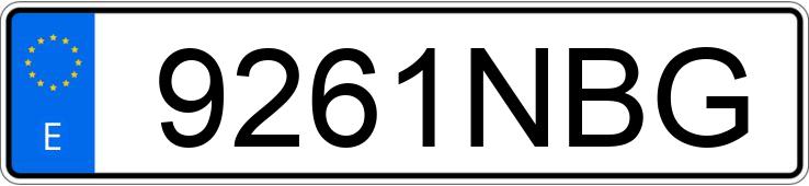 Numer rejestracyjny 9261NBG posiada HYUNDAI IONIQ 5 125 RWD 58KWH LIGHT