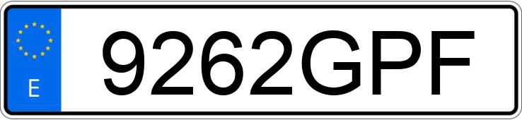 Numer rejestracyjny 9262GPF posiada RENAULT TRAFIC Numer rejestracyjny 9262GPF posiada RENAULT TRAFIC